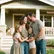 The Peterson family outside their home